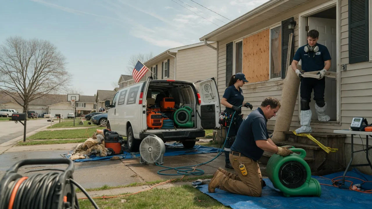 Water Damage Restoration in Morrowville, KS near me
